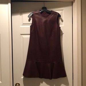 BCBG MAXAZARIA leather dress